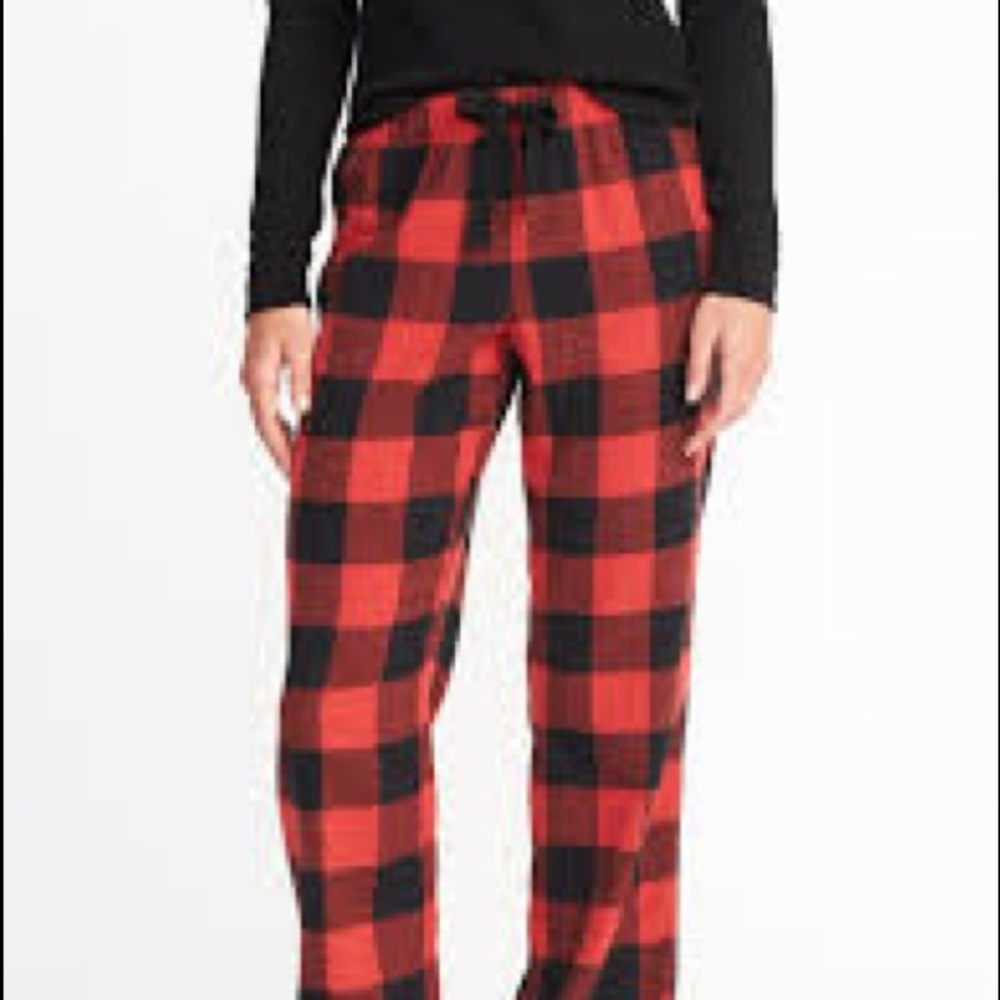 NWT Red/Black Plaid PJ Pants